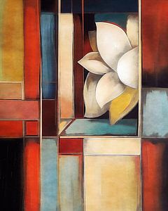 Kubistischer Lotus