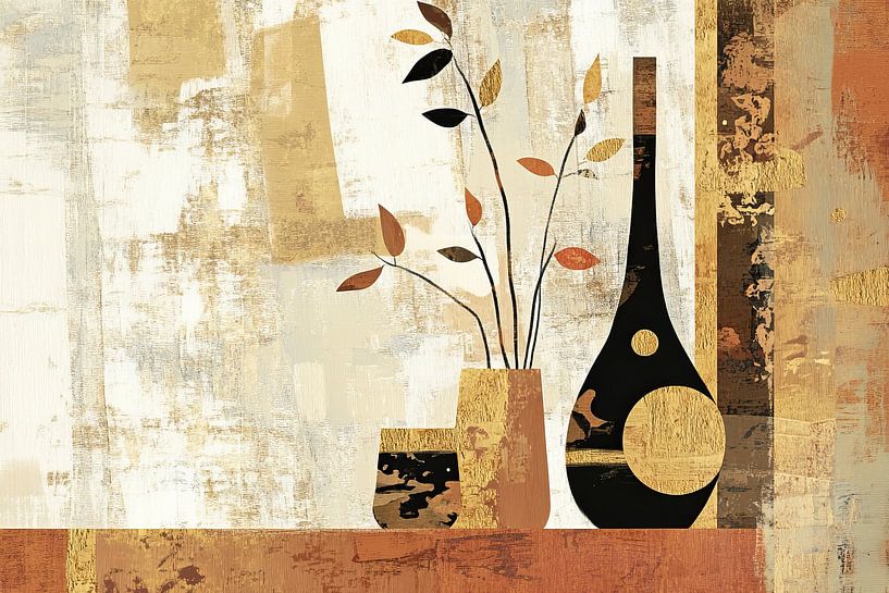 Beige Vases | Quiet Vases Art by Zen and More