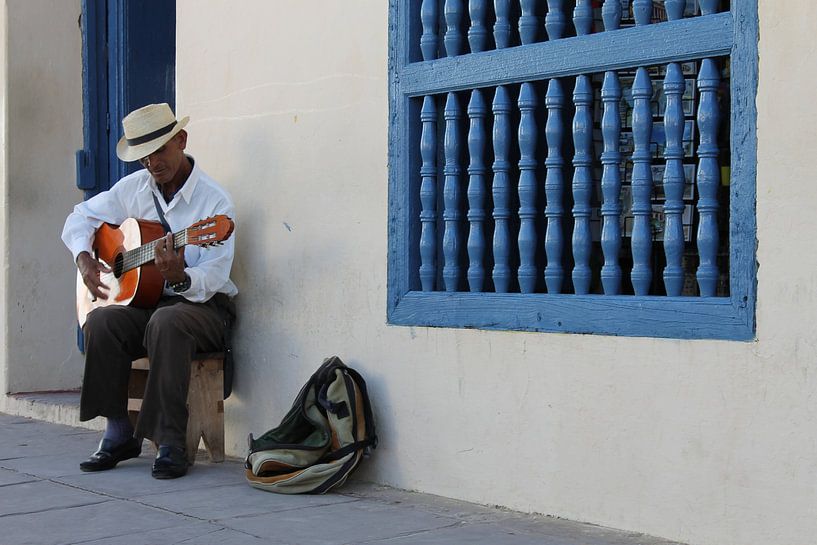 Cubaanse gitarist von Astrid Decock