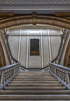 Staircase in Convent Conxo, Santiago de Compostela, Spain