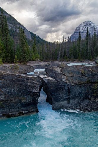 Natural Bridge in Yoho Natrional Park, Canada
