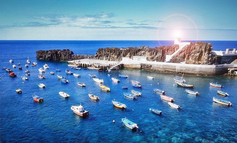 The port of Camara De Lobos by Maickel Dedeken