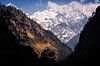 Blick in die Berge des Himalaya Nepals von Jeroen Cox Miniaturansicht