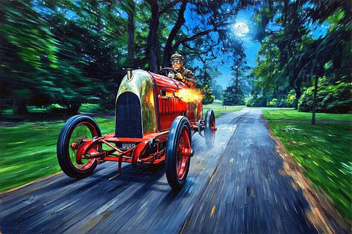 Nachtelijke rit met het Beest van Turijn