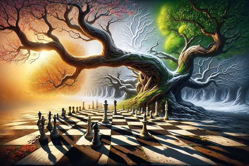 Chess of the seasons: Timeless decision by artefacti
