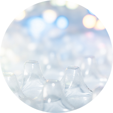 Kunststof structuur met bokeh verlichting van Mixed media vector arts