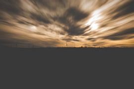 A dramatic evening sky over Reutlingen by 7R.Collection