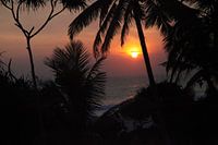 coucher du soleil