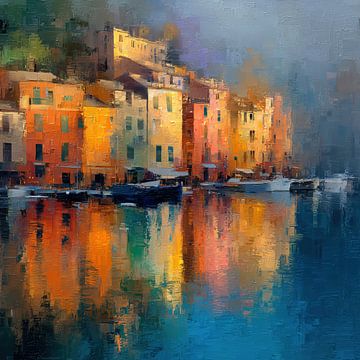 Mediterranean village by Bert Nijholt