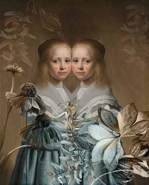 The girls of Johannes Cornelisz. Verspronck by Carla van Zomeren
