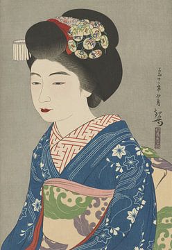 Himazo, A Young Dancer, Kanpō Yoshikawa