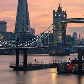 Tower Bridge at sunset, London by Lorena Cirstea