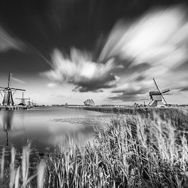 Die Mühlen von Kinderdijk von Gijs Verbeek
