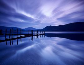 Derwent Water à l'aube, Lakedistrict, Angleterre sur Markus Lange