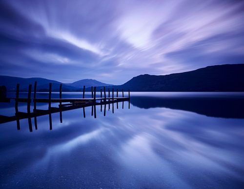 Derwent Water at dawn, Lakedistrict, England