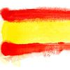 Symbolische Nationalflagge Spaniens von Achim Prill