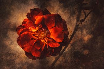 Abstracte bloem foto 7