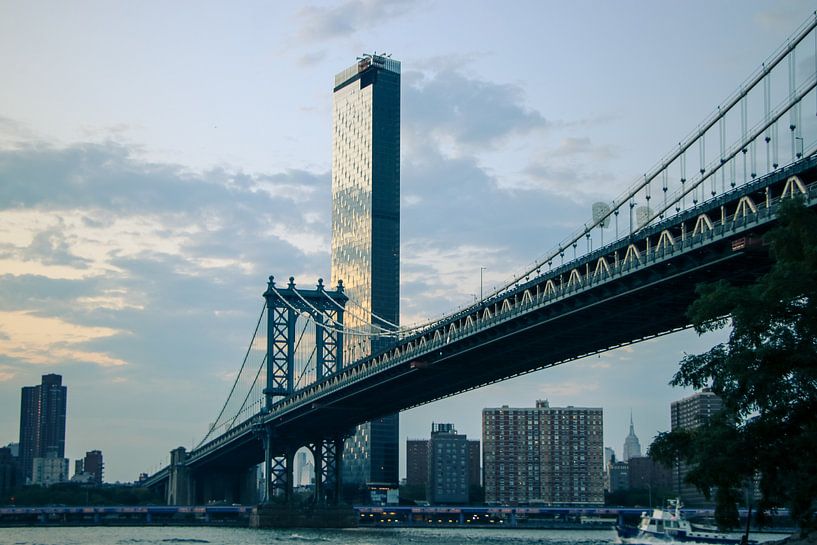 Manhattan Bridge New York van Martin Albers Photography