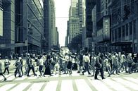 Straatbeeld in New York City, USA by Hans Wijnveen thumbnail