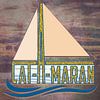Cat-A-maran - Catamaran - Goldletter van ADLER & Co / Caj Kessler