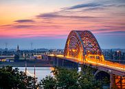 The Waal bridge at Nijmegen by Nicky Kapel thumbnail