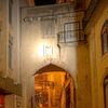 Porta de Almedina,  Coimbra, Portugal, Europe  I Tor Porta de Almedina , Altstadt, bei Abendd�mmerun von Torsten Krüger
