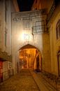 Porta de Almedina,  Coimbra, Portugal, Europe  I Tor Porta de Almedina , Altstadt, bei Abendd�mmerun von Torsten Krüger Miniaturansicht