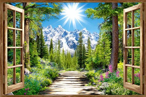 beautiful view of landscape