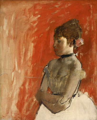 Edgar Degas. Ballet Dancer with Arms Crossed