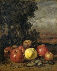 Stilleven met appels, Gustave Courbet