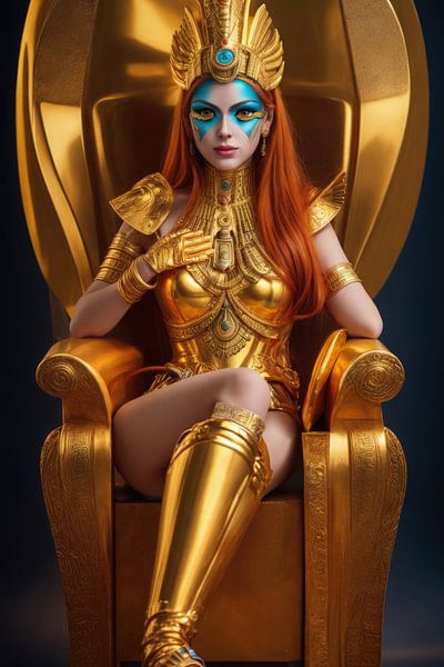 Portrait of godness van Marco Herman Photography