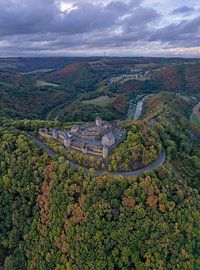 Bourscheid Castle in Luxembourg by Ewold Kooistra