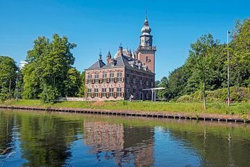 Kasteel Nijenrode aan de rivier de Vecht in de provincie Utrecht Nederland van Eye on You