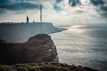 Lever du soleil sur Alcatraz depuis la mer du Nord