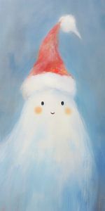 Niedlicher Weihnachtsgeist