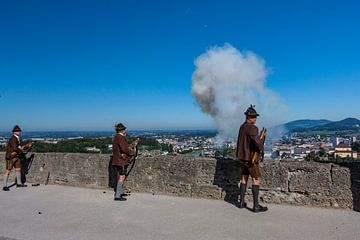 Salzburger Festungsschützen les jours fériés