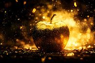 Golden apple in warm light by Imperial Art House thumbnail