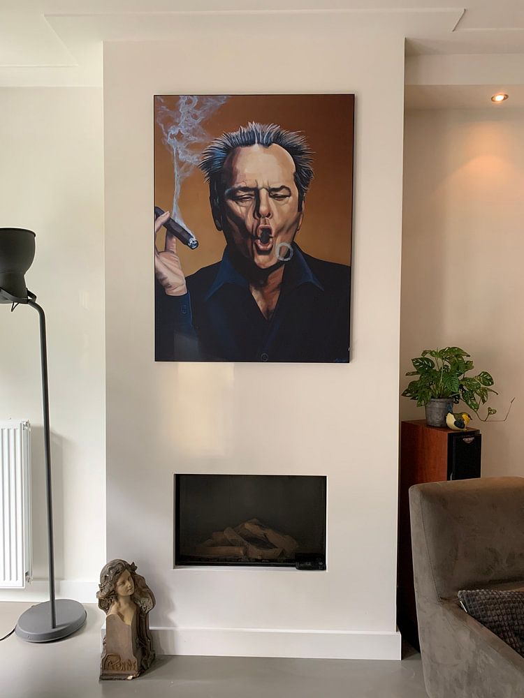 Jack Nicholson Painting  by Paul Meijering 