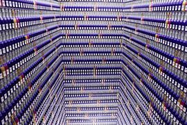 Champagneflessen van Christel Smits