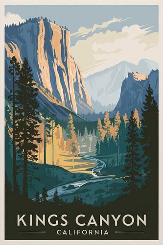 Kings Canyon, Californië