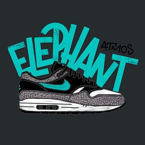 Nike Air Max 1 "Elefant" von Pim Haring