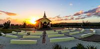 Alto Vista Chapel Aruba tijdens zonsopkomst. van Arthur Puls Photography thumbnail