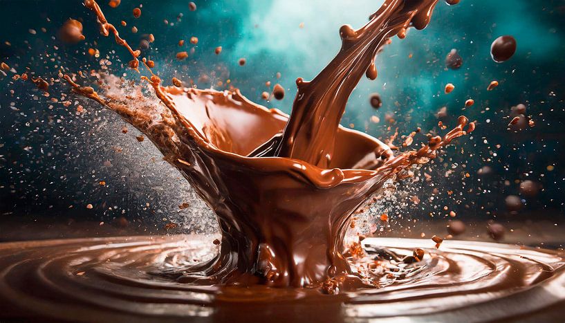 Gouttes de chocolat sucrées par Mustafa Kurnaz