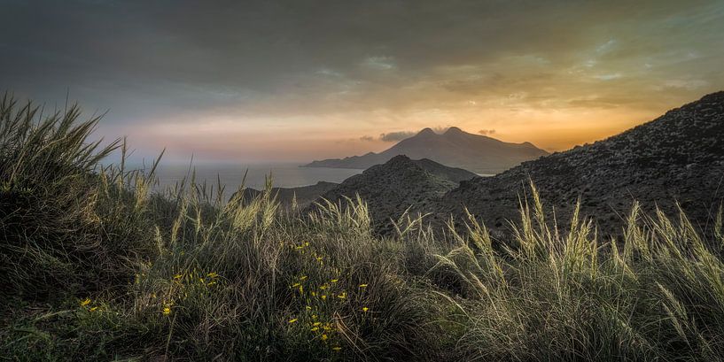Sonnenuntergang Cabo de Gata von Peter Poppe