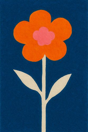 Retro Flower Power - Simple Shapes, Strong Appearance