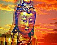 Buddha - Abendstimmung