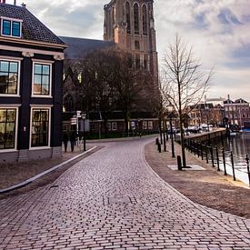 Grote Kerk op zondagmorgen van Henk Hartzheim