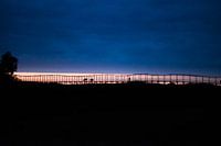 Coucher de soleil au paradis des surfeurs