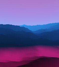 Beautiful mountains 3 by Angel Estevez