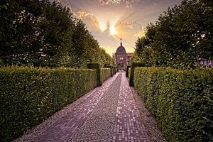 Sonnenaufgang Cartils Schloss